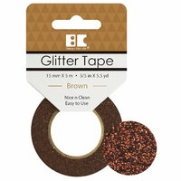 Best Creation Inc - Glitter Tape - Brown