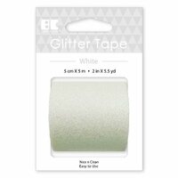 Best Creation Inc - Glitter Tape - White - 50mm