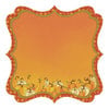 Best Creation Inc - Hello Fall Collection - 12 x 12 Die Cut Glitter Paper - Squished Squash