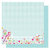 Best Creation Inc - It&#039;s Spring Collection - 12 x 12 Double Sided Glittered Paper - It&#039;s Spring