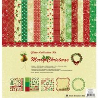 Best Creation Inc - Merry Christmas Collection - 12 x 12 Glittered Collection Kit