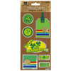 Best Creation Inc - St Patrick Collection - Metal Style Dimensional Stickers - Happy St Patrick's Day