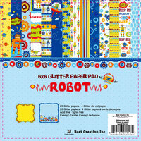 Best Creation Inc - Robot Collection - 6 x 6 Paper Pad