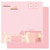 Best Creation Inc - Sweet Baby Collection - 12 x 12 Double Sided Glitter Paper - Sweet Dream
