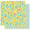 Best Creation Inc - Splash Fun Collection - 12 x 12 Double Sided Glitter Paper - It's Tubing Time