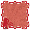 Best Creation Inc - Team Spirit Collection - 12 x 12 Die Cut Glitter Paper - Varsity Victory