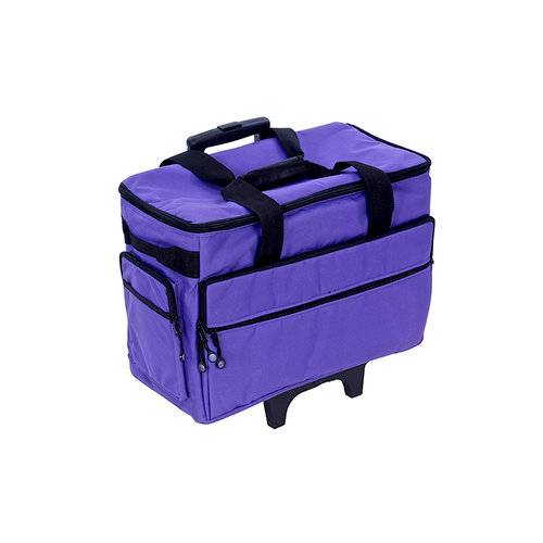 Bluefig - Wheeled Sewing Machine Carrier - Purple