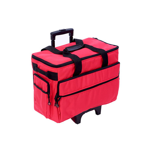 Bluefig - Wheeled Sewing Machine Carrier - Red