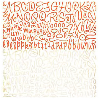 BasicGrey - Ambrosia Collection - 12x12 Alphabet Stickers, BRAND NEW