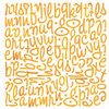 BasicGrey - Ambrosia Collection - Mini Monogram Stickers - Wilma