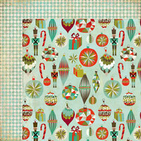 BasicGrey - Aspen Frost Collection - Christmas - 12 x 12 Double Sided Paper - Tin Soldier