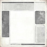BasicGrey - Basic White Collection - 12 x 12 Paper - Bloc