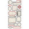 BasicGrey - Basic Manila Collection - Cardstock Stickers - Labels