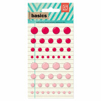 BasicGrey - Basics Collection - Candy Buttons - Red and Pink