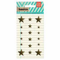 BasicGrey - Basics Collection - Metal Studs - Brass Stars