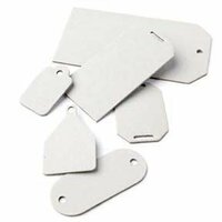 BasicGrey Undressed Chipboard Tags