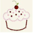 BasicGrey - Bling It Collection - Rhinestones - Designer Cupcake