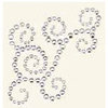 BasicGrey - Bling It Collection - Rhinestones - Designer Swirl - Diamond