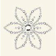 BasicGrey - Bling It Collection - Rhinestones - Designer Lotus - Diamond, CLEARANCE