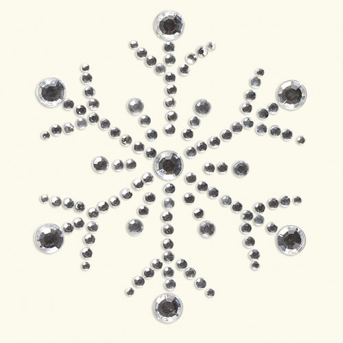 BasicGrey - Bling It Collection - Rhinestones - Designer Snowflake - Diamond, BRAND NEW