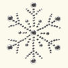 BasicGrey - Bling It Collection - Rhinestones - Designer Snowflake - Diamond, BRAND NEW