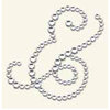 BasicGrey - Bling It Collection - Rhinestones - Designer Ampersand - Diamond, CLEARANCE