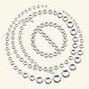 BasicGrey - Bling It Collection - Rhinestones - Circle It - Diamond, CLEARANCE