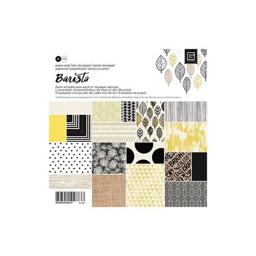 BasicGrey - Barista Collection - 6 x 6 Paper Pad