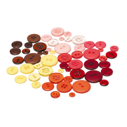 BasicGrey - Indian Summer Collection - Buttons, CLEARANCE