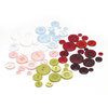 BasicGrey - Eskimo Kisses Collection - Christmas - Buttons, CLEARANCE