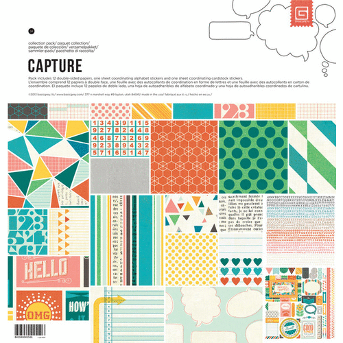 BasicGrey - Capture Collection - 12 x 12 Collection Pack
