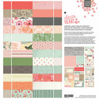BasicGrey - Dear Heart Collection - 12 x 12 Collection Pack