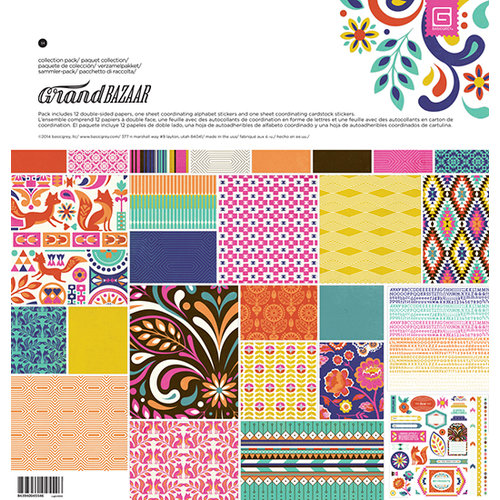 BasicGrey - Grand Bazaar Collection - 12 x 12 Collection Pack