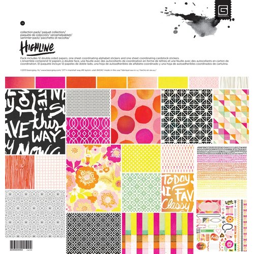 BasicGrey - Highline Collection - 12 x 12 Collection Pack