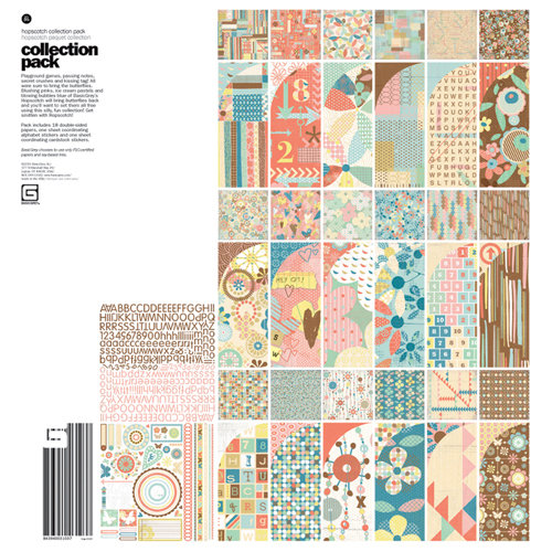 BasicGrey - Hopscotch Collection - 12 x 12 Collection Pack
