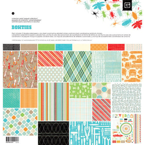 BasicGrey - Knee Highs and Bow Ties Collection - 12 x 12 Collection Pack - Bow Ties