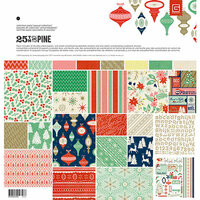 BasicGrey - 25th and Pine Collection - Christmas - 12 x 12 Collection Pack