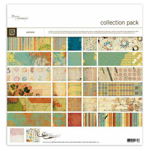 BasicGrey - Recess Collection - 12 x 12 Collection Pack