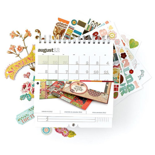 BasicGrey - Calendar Kit - 2012