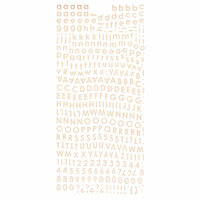 BasicGrey - Cappella Collection - Micro Monogram Stickers, CLEARANCE