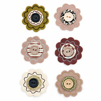 BasicGrey - Cappella Collection - Bloomers - Fabric Flowers