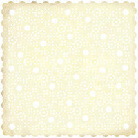 BasicGrey - Cappella Collection - Doilies - 12 x 12 Die Cut Paper - Vera, CLEARANCE
