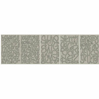 BasicGrey - Mini Monograms Chipboard - Mellow - Wilma