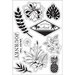 Hero Arts - BasicGrey - South Pacific Collection - Clear Acrylic Stamps - Enjoy The Journey