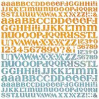 BasicGrey Letter Stickers - Color Me Silly