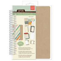 BasicGrey - Capture Collection - 5 x 7 Spiral Journal - Ledger