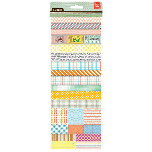 BasicGrey - Capture Collection - Vellum Tape Stickers - Two