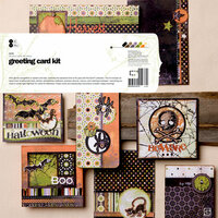 BasicGrey - Eerie Collection - Halloween - Greeting Card Kit