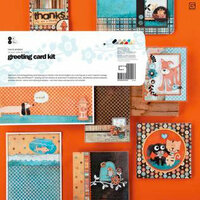 BasicGrey - Max and Whiskers Collection - Greeting Card Kit, CLEARANCE