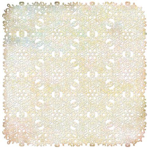 BasicGrey - Curio Collection - Doilies - 12 x 12 Die Cut Paper - Tattered Lace